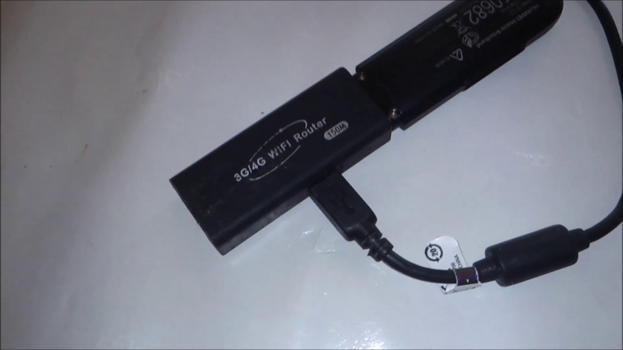 Mini 3G, 4G Wifi Router Dongle Support LAN
