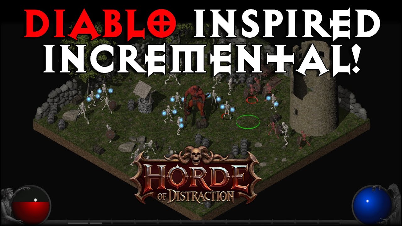 A New Relaxing Diablo-Like Incremental Game - Horde of Distraction