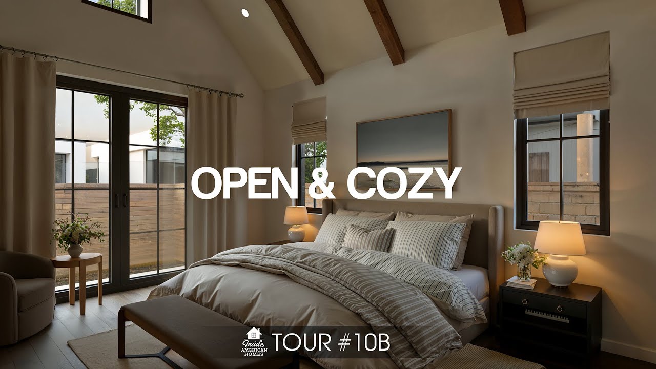 House Tour #10B | Calm Bedrooms & Baths in a Michigan Farmhouse