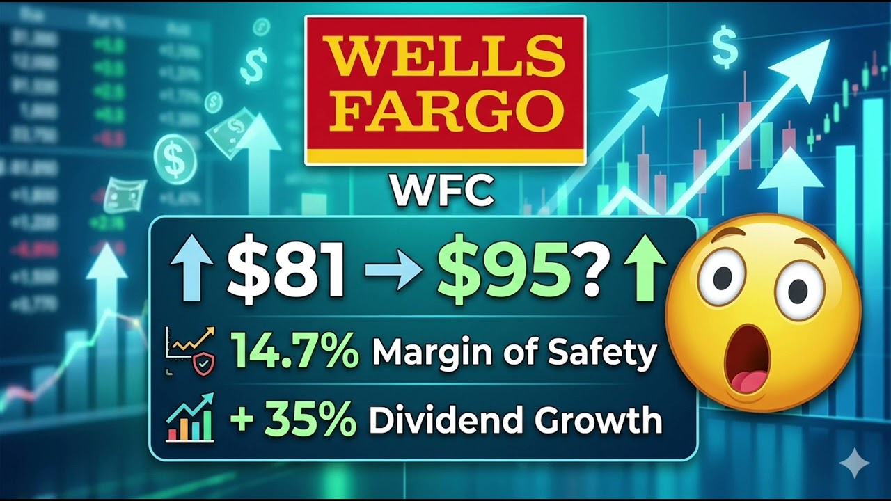 WFC Stock at $81: 14.7% Margin of Safety + 35% Dividend Growth? Full Metrics Breakdown 2026