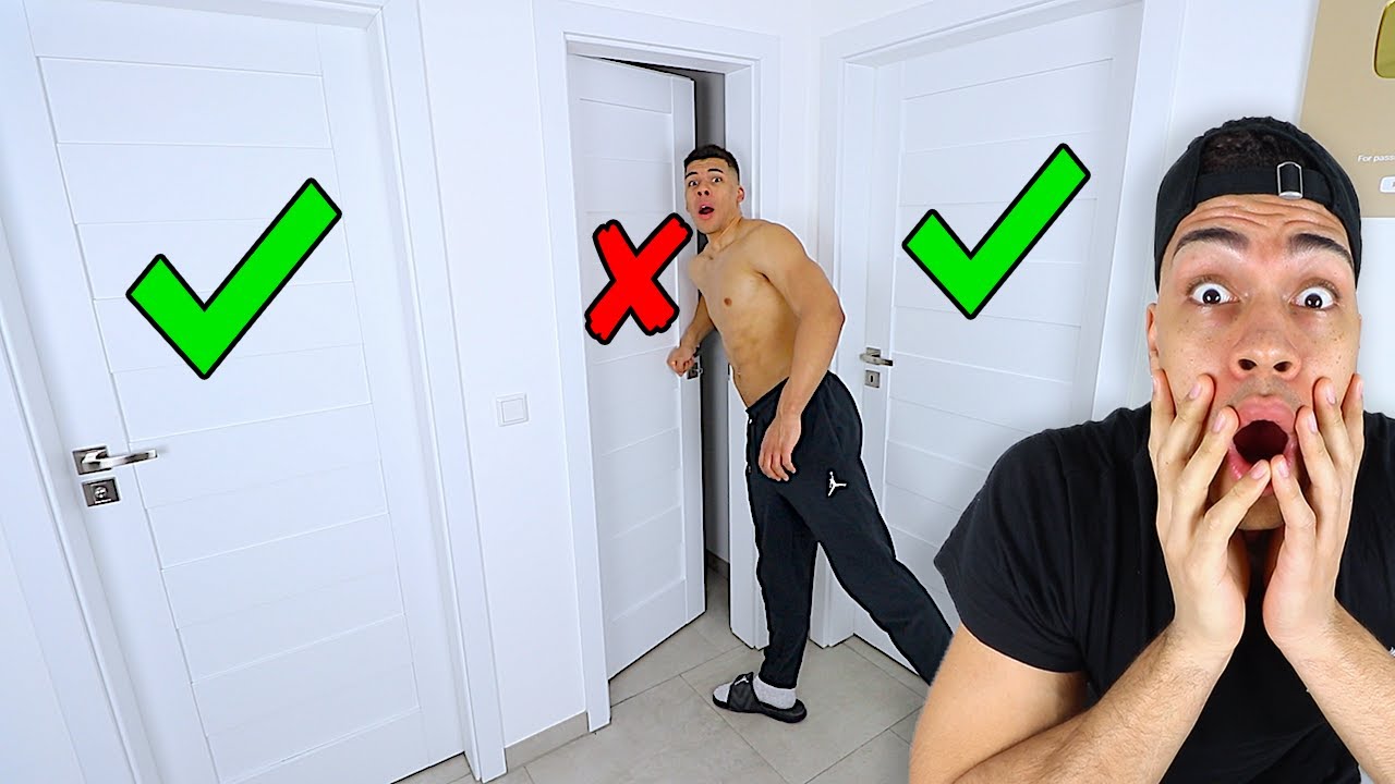 ÖFFNE NICHT DIE FALSCHE GEHEIME TÜR - CHALLENGE !!! | Kelvin und Marvin