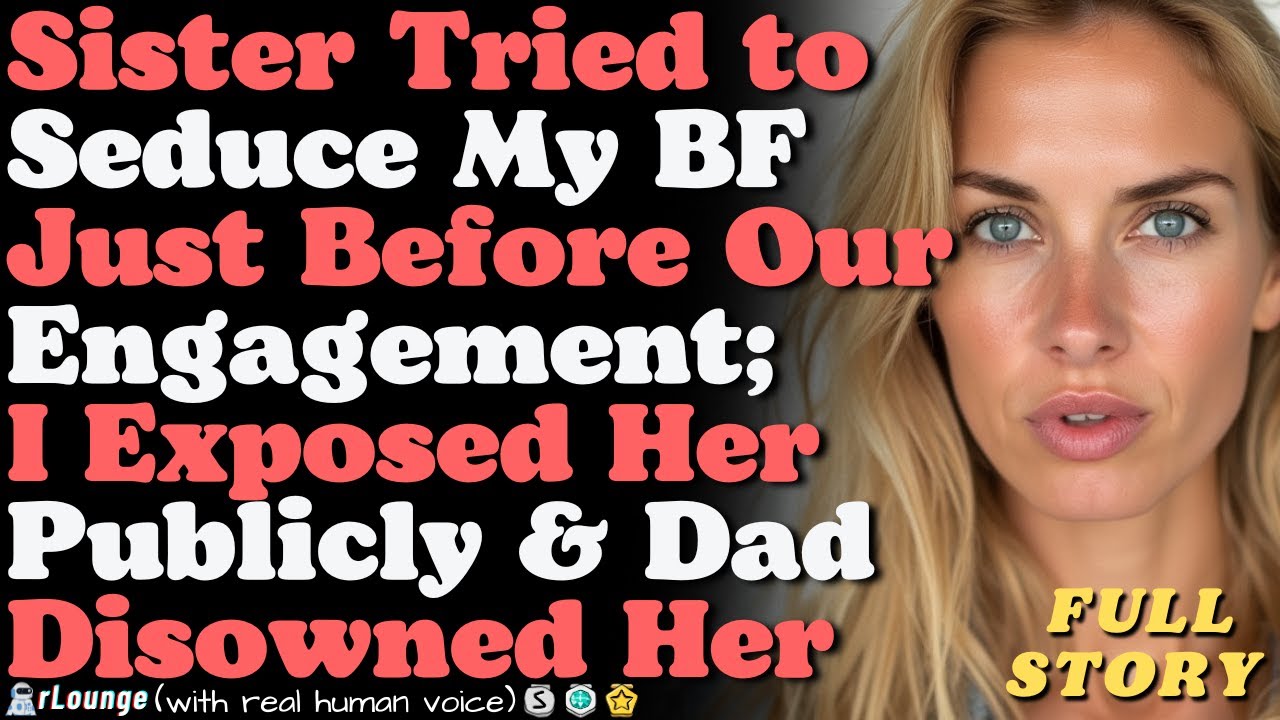 Sister Tried to Seduce My BF Just Before Our Engagement; I Exposed Her Publicly & Dad Disowned Her
