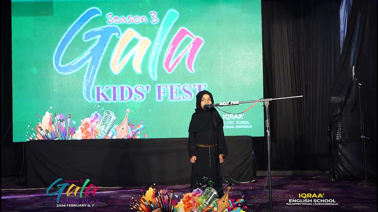 Kavitha Racitation @ Kids Fest 2026