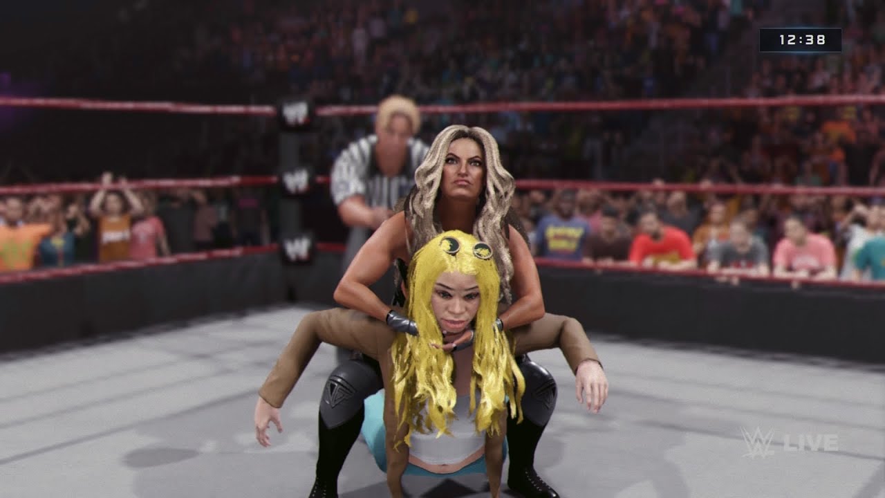 Trish stratus vs kayla fnf, iron man