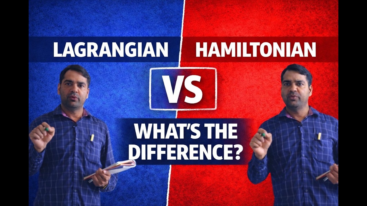 Difference between  Lagrangian and Hamiltonian mechanics