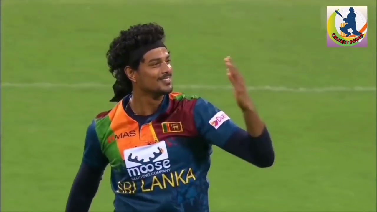 How wickets were broken in the first cricket match between Sri Lanka and Australia in 2022