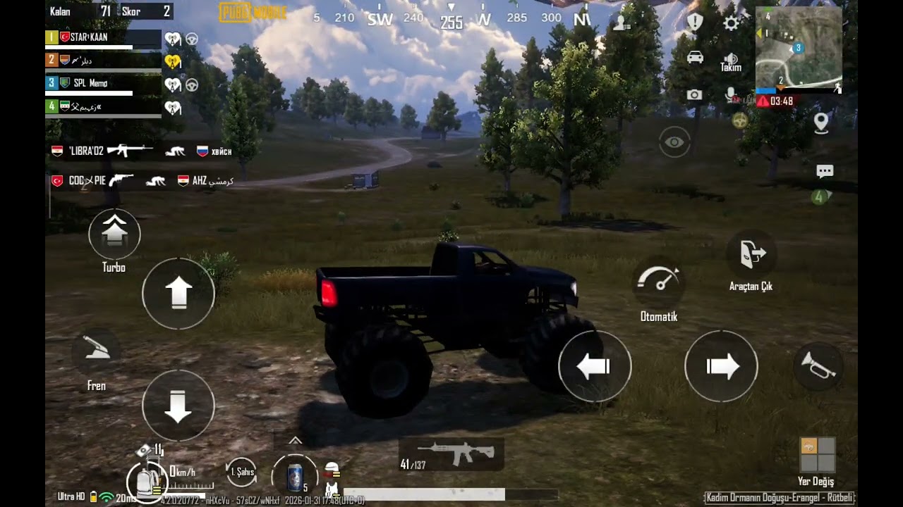 Pubg'da 1.'lik