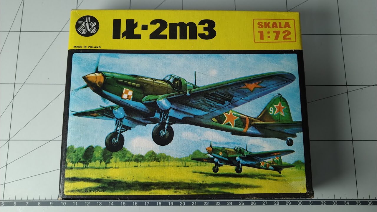 IŁ-2m3 ZTS Plastyk 1:72 Rok 1989 !!!
