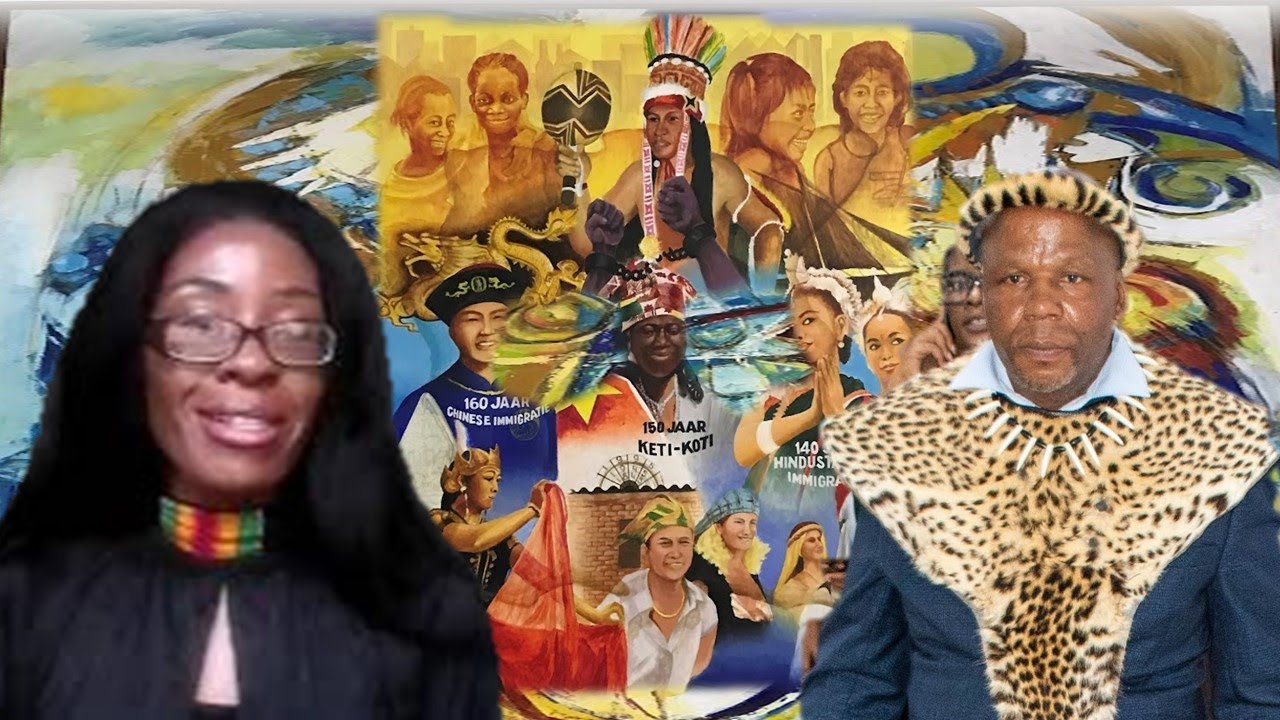 Zulu Warrior Chief's Majestic Diplomatic Cultural Mission with the Maroon Warrior King in Suriname