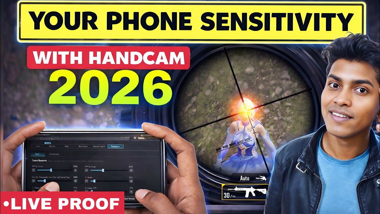 Bgmi Sensitivity Setting 2026 | Bgmi Sensitivity Setting Kaise Banaye/Bgmi Scope Sensitivity Setting