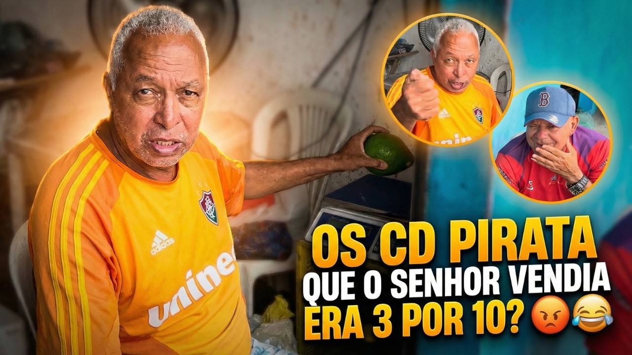 JR DESCOBRE QUE REI DO DANONE VENDIA CD PIRATA DE MÚSICA EVANGÉLICA 🤣 | REI DO DANONE