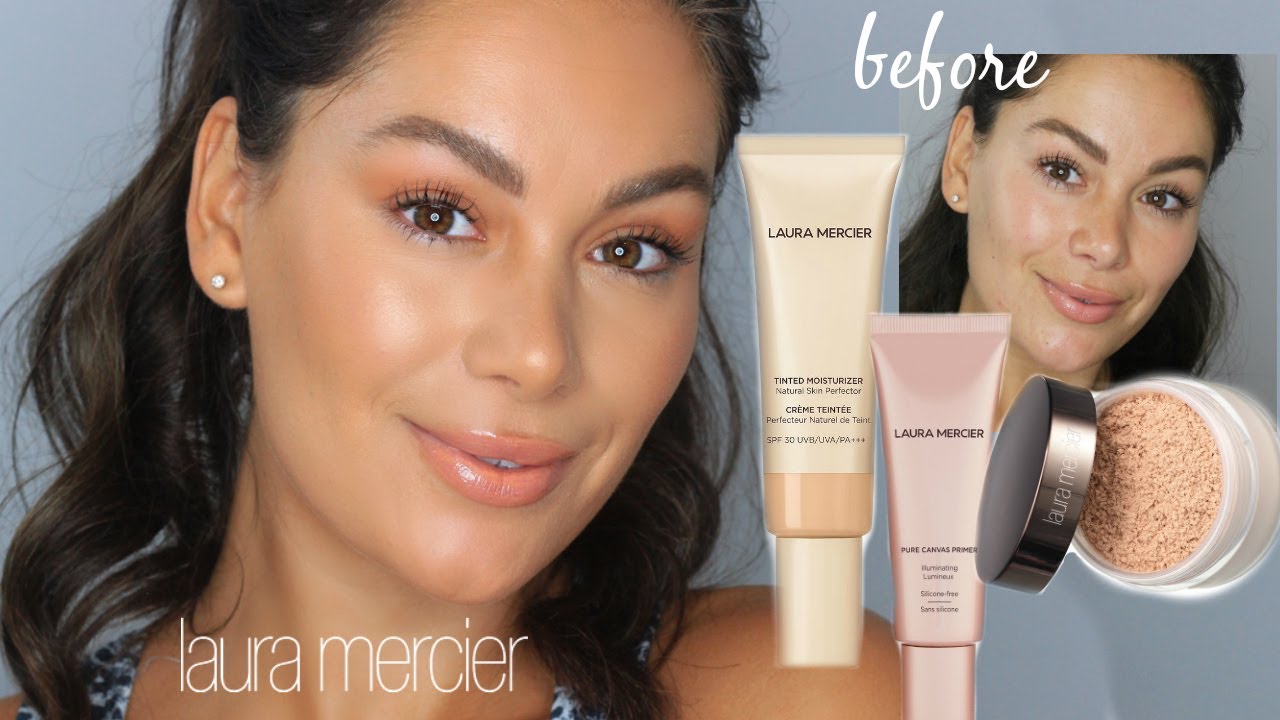 Тонированный увлажняющий крем LAURA MERCIER, сияющий праймер, естественный макияж | Beauty's Big ...