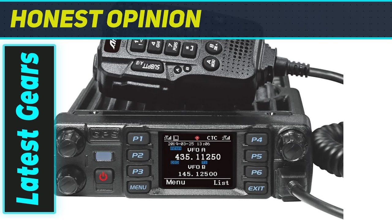 Anytone AT-D578UV Pro: The Ultimate DMR Mobile Radio?