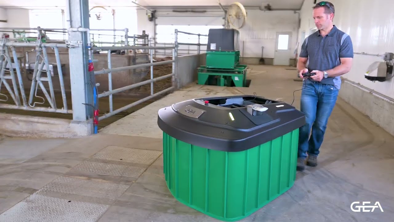 GEA RoboRebel Feed Pusher