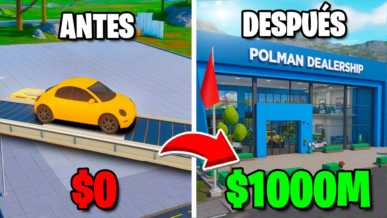 Qué tan rápido puedo llegar a 1000M EN UNA FÁBRICA DE COCHES ? 😱 | Roblox Mega Magnate