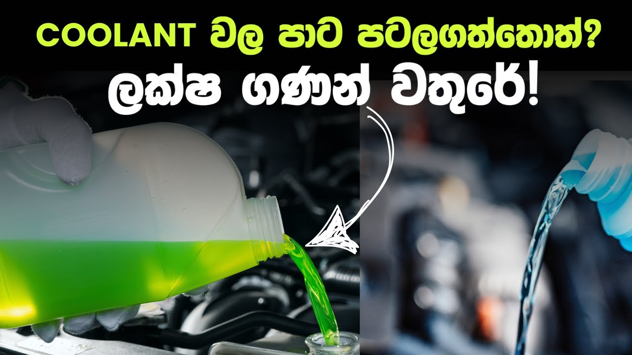 වාහනේ Coolant කලවම් කිරීමේ මාරක අවදානම! Engine එක බේරගන්න! (Coolant Mix Error? Save Engine!)