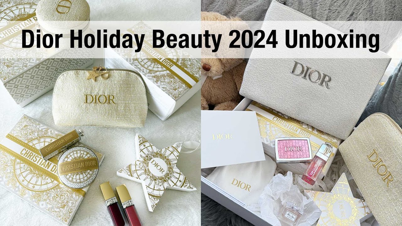 Dior Holiday Makeup 2024 | Dior Online Gift with Purchase | Dior Holiday Beauty Gift Sets