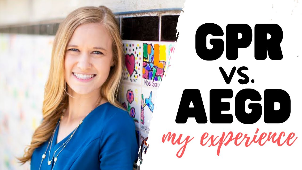 Dental Residency Programs | GPR vs AEGD