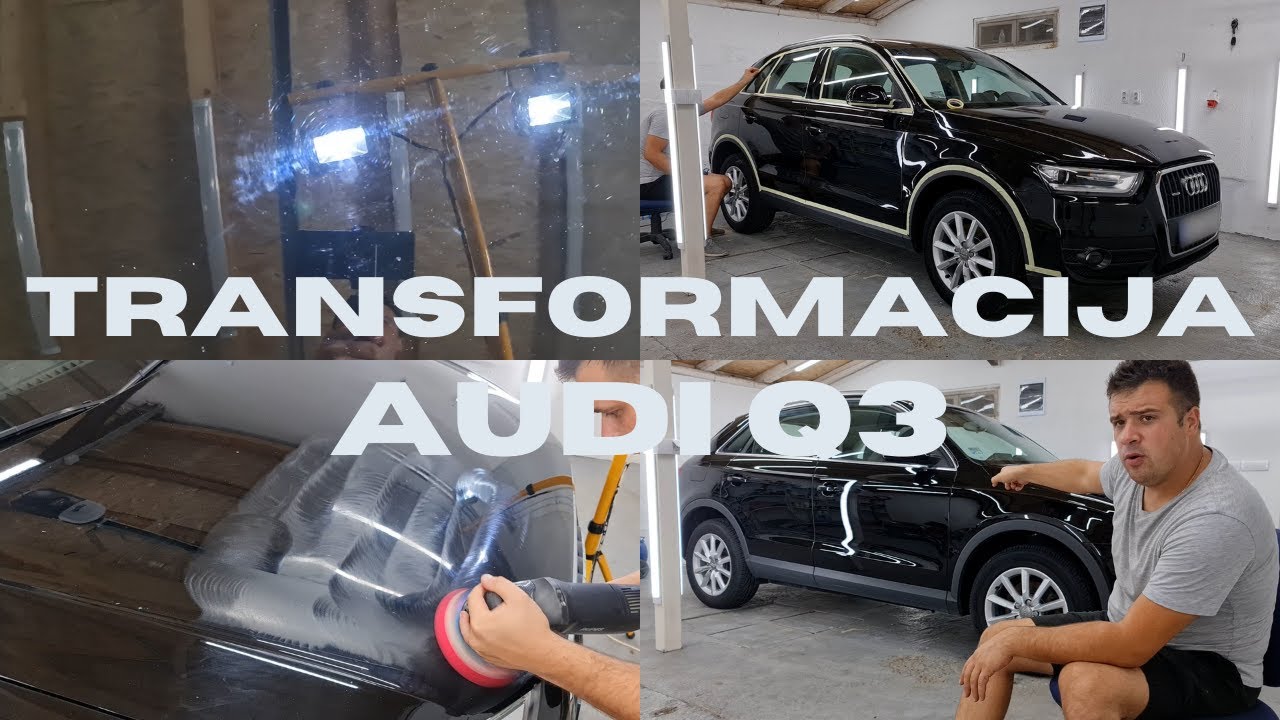 UNAKAZEN AUDI Q3 | Poliranje Automobila Detailing PART 2