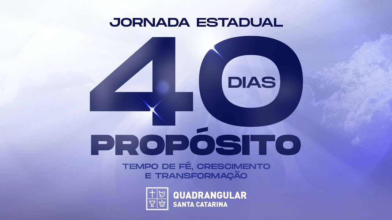 40 Dias de Propósito | Ep. 10 - Propósito e fé caminham juntos | Hebreus 11.6