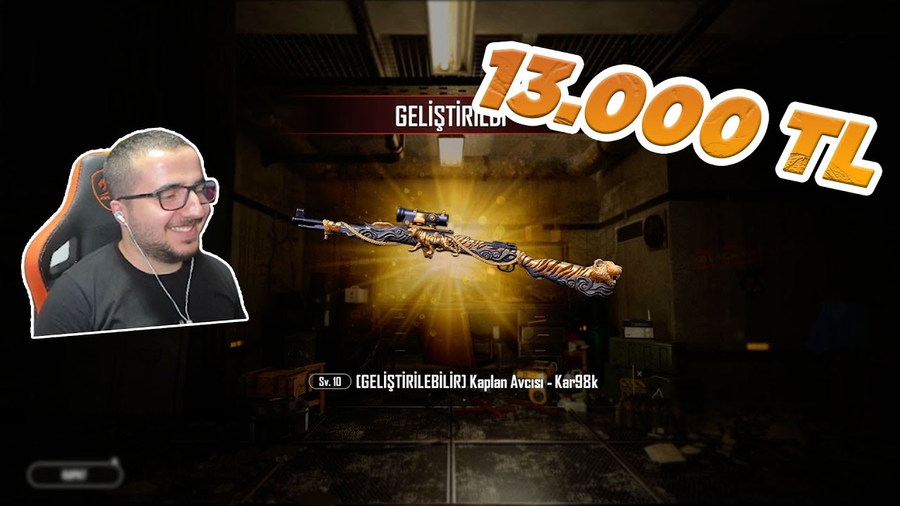 TR'DE İLK VE TEK 10 LEVEL TİGER HUNTER KAR98!! - 110.000 G-COIN' lik kasa açılımı!