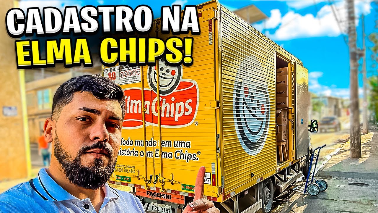 ELMA CHIPS | Como realizar cadastro na empresa? 🤔