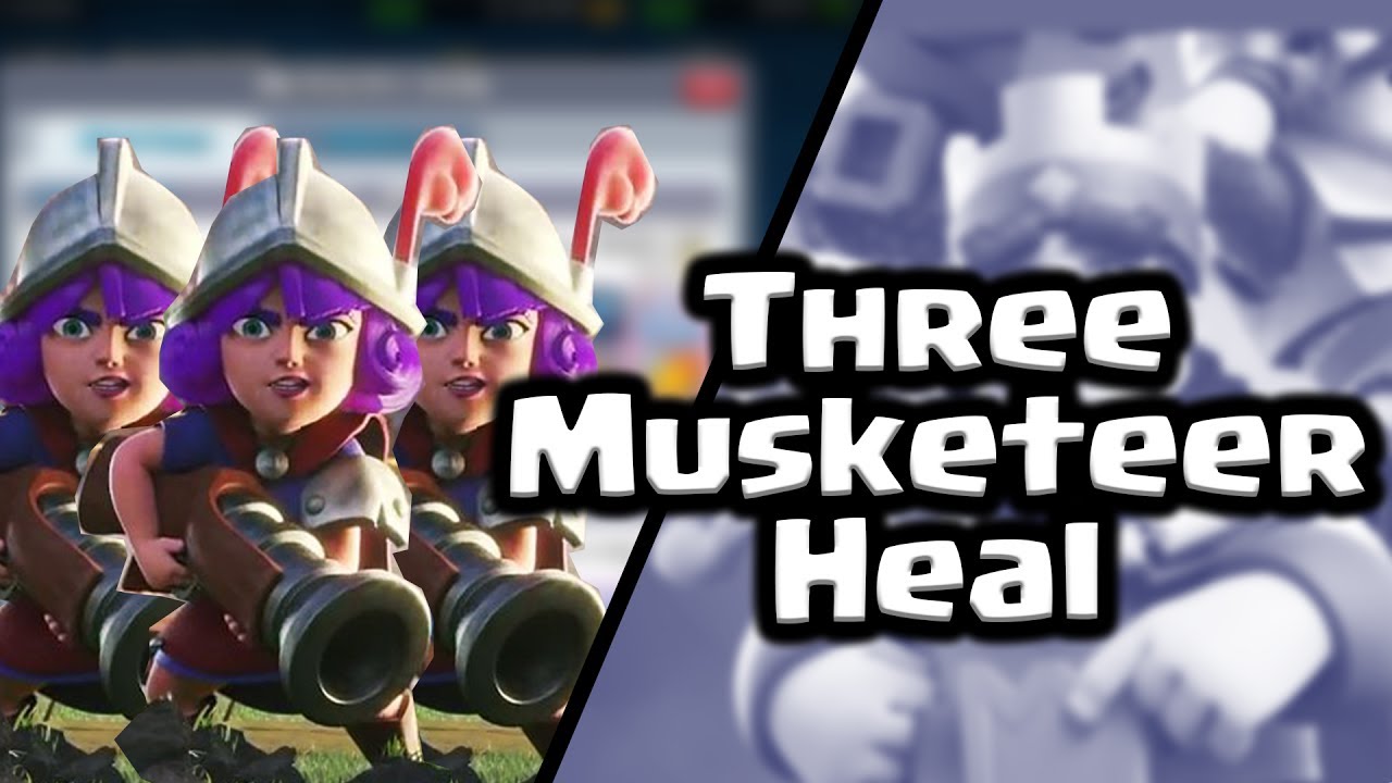 Clash Royale | Three Musk Heal | Deck Guide