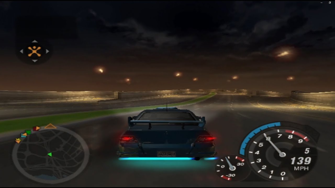 Need for Speed: Underground 2 - Beta Map Free-roam