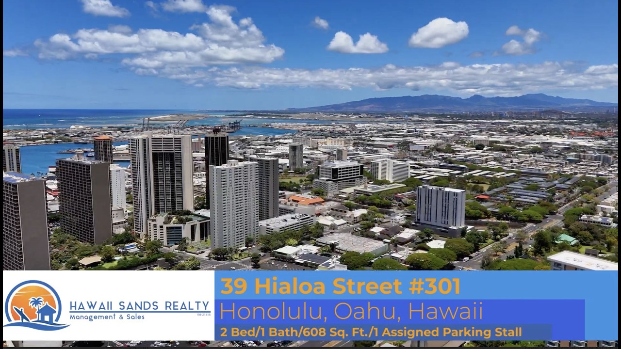 For Rent - Updated 2BR Condo in Peaceful Honolulu Neighborhood
