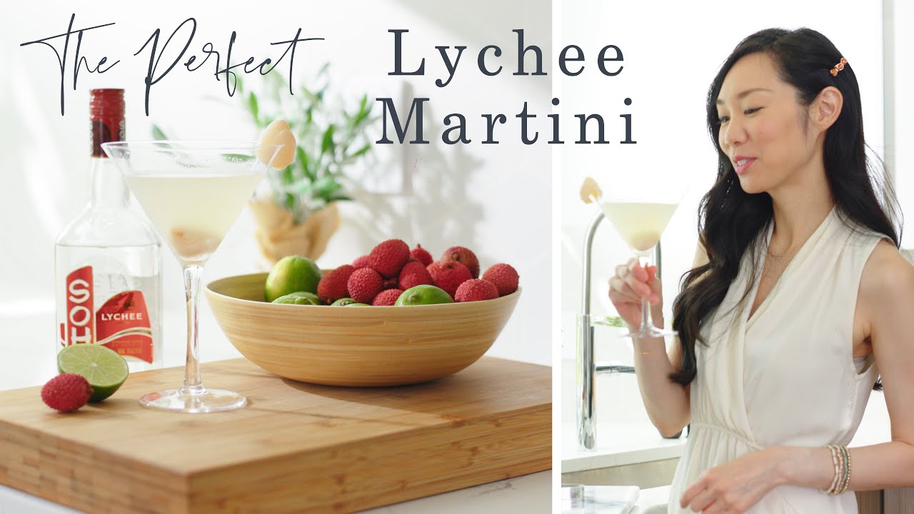How to Make the PERFECT Lychee Martini