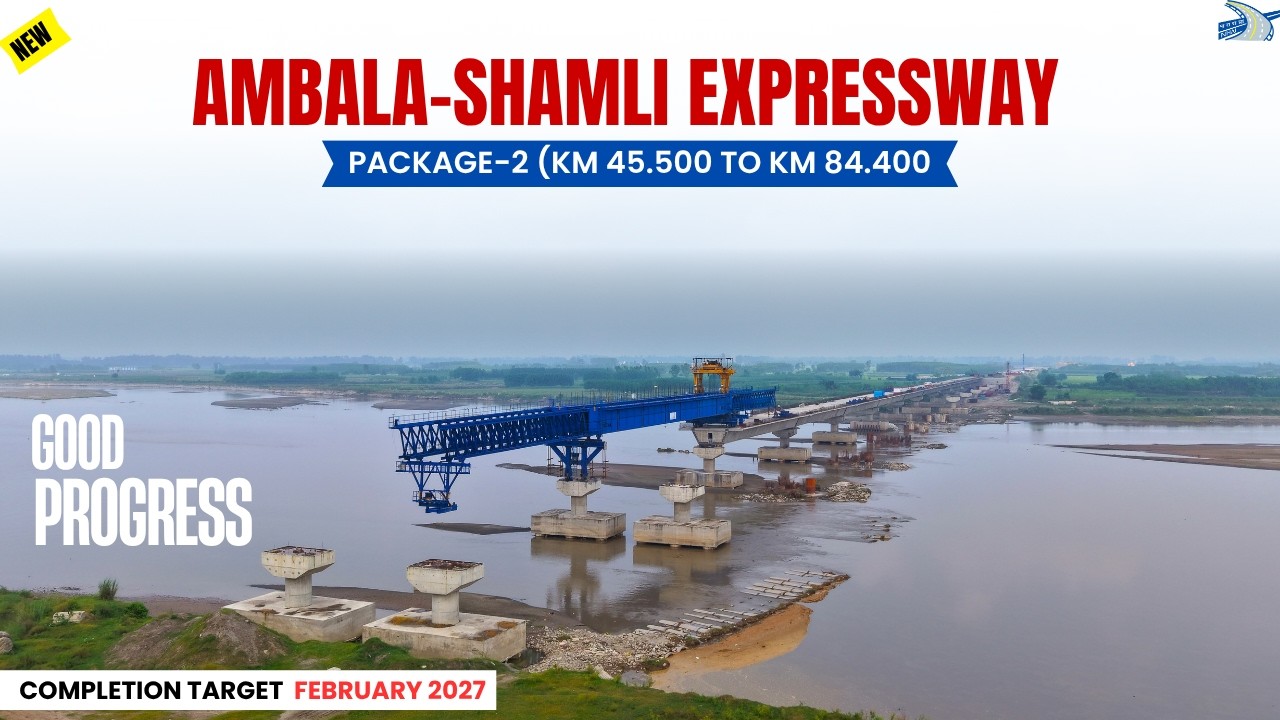 Ambala-Shamli Expressway : Haryana Section | Decent Progress 🔥September 2026 #detoxtraveller