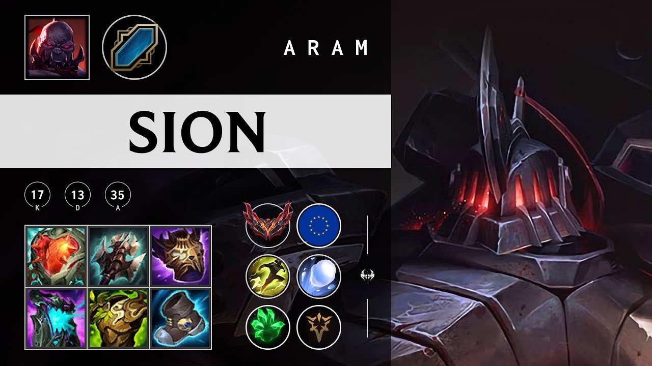 Sion ARAM - EUW Grandmaster Patch 25.24