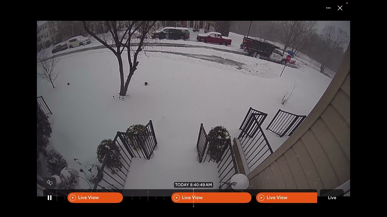 Phase 3 Winter Storm DMVA January 25, 2926, Snow ❄️ Plow in Action 