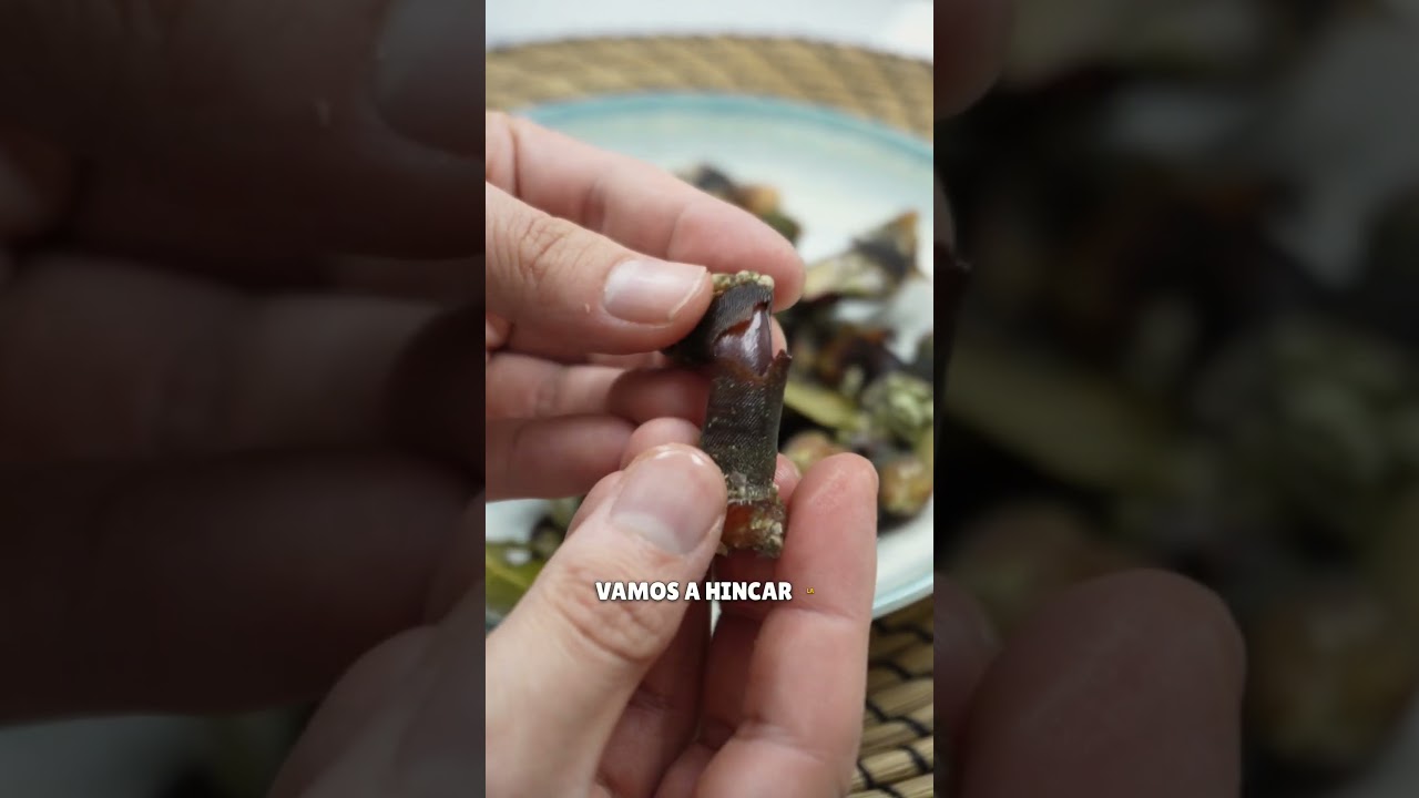 Pelar percebes #receta