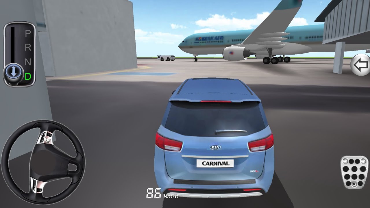 KIA Carnival Car plain crash✈️multiplayer 3d Driving Class android game |Car Game #gameplay #cargame
