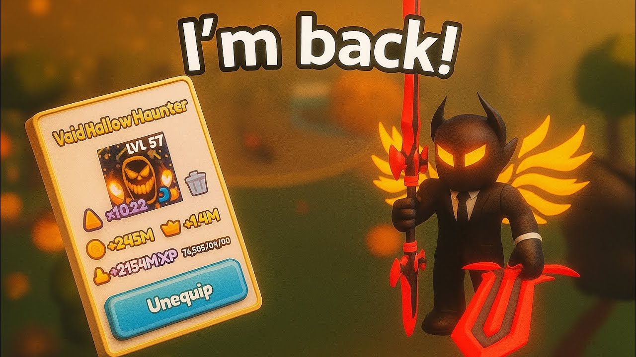 I’m back! (Saber simulator) 