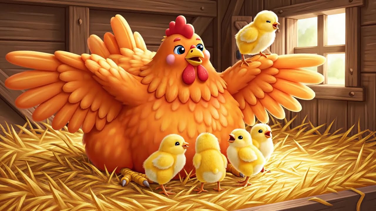Đàn Gà Con Đi Lon Ton (The Waddling Chicks)