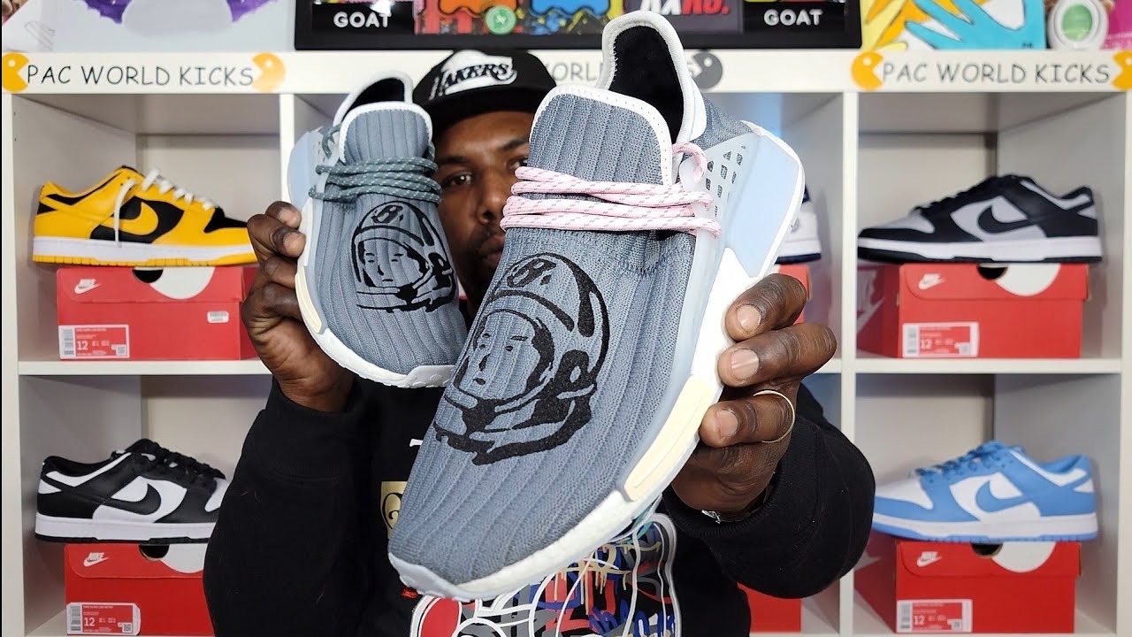 🚨🚨Must Watch🚨🚨 Pharrell Williams &times; Adidas NMD BBC 🔥🔥 Lace Swap,  On Foot,  and Sneaker Review!!!