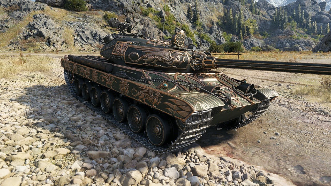 Vz. 55 Gothic Warrior - Опытный командир - World of Tanks