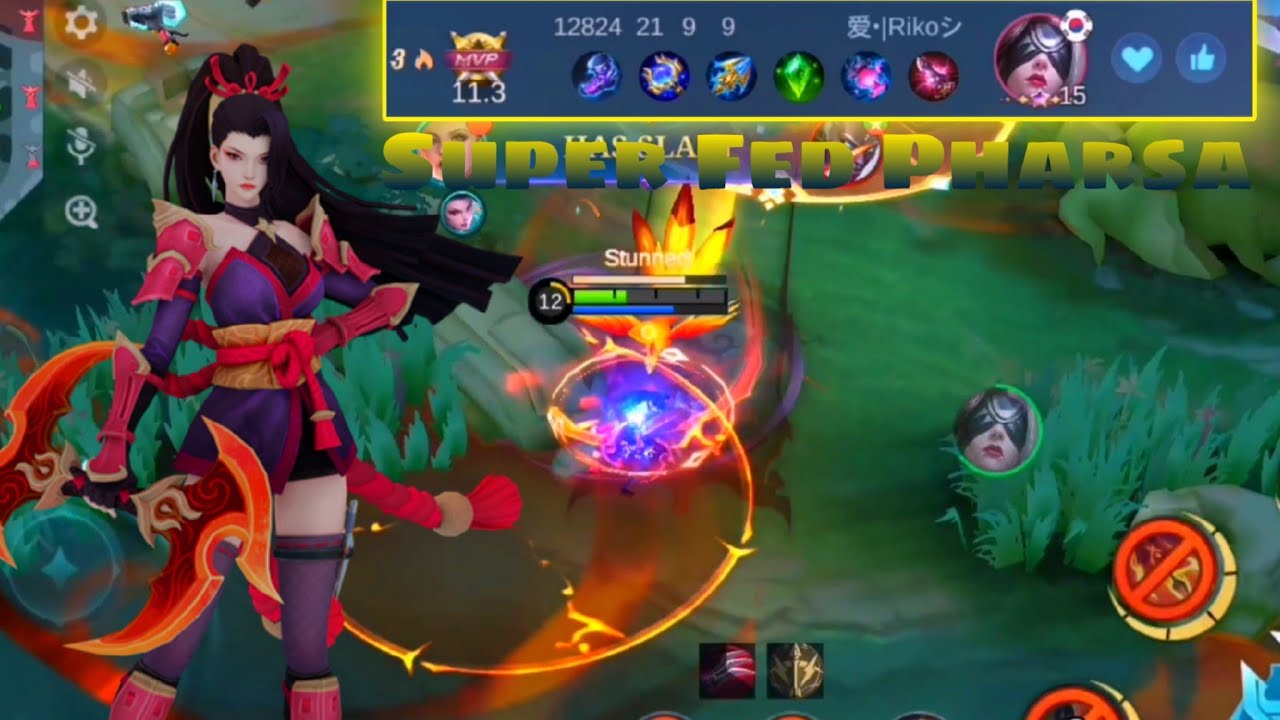 Геймплей за Ханаби в паре (ранг «Легенда», моя пара с Сильванной)