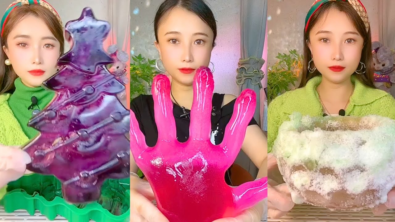 Homemade Chinese Ice Eating ASMR | Soft Frozen Desserts & Snow Ice Sounds #30