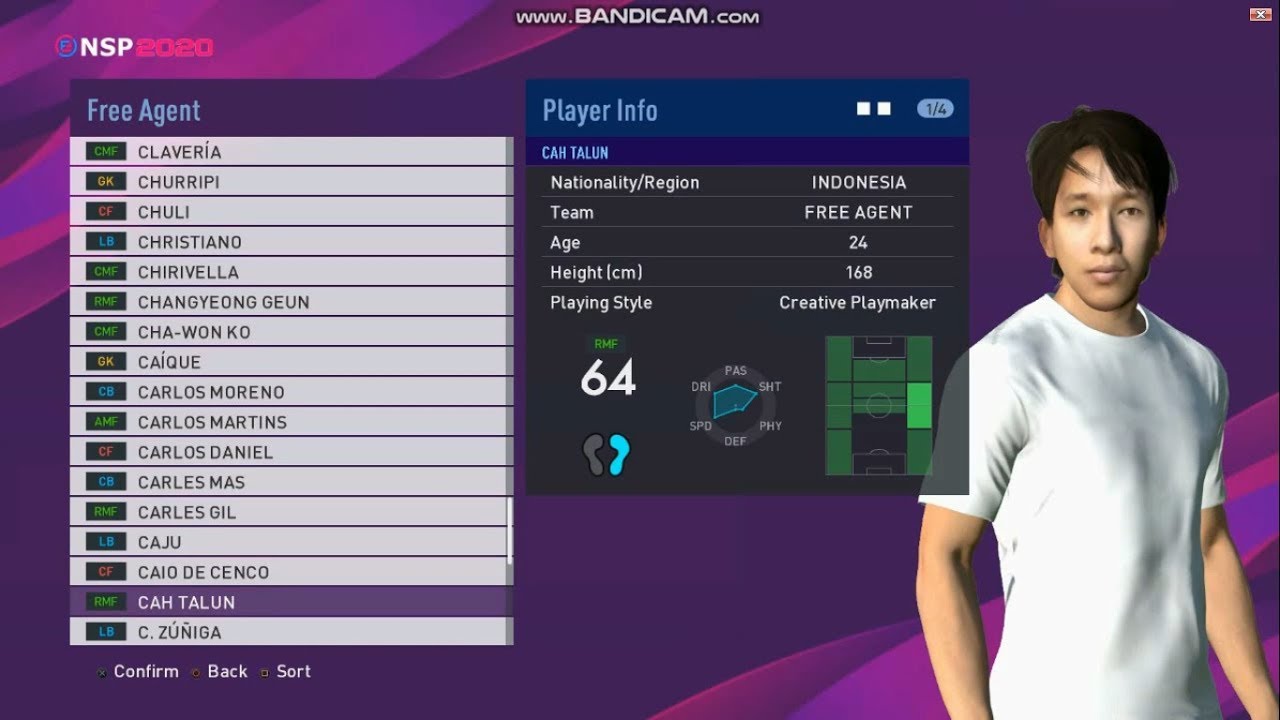 Cara Memasang Face Sendiri di Pes 2017