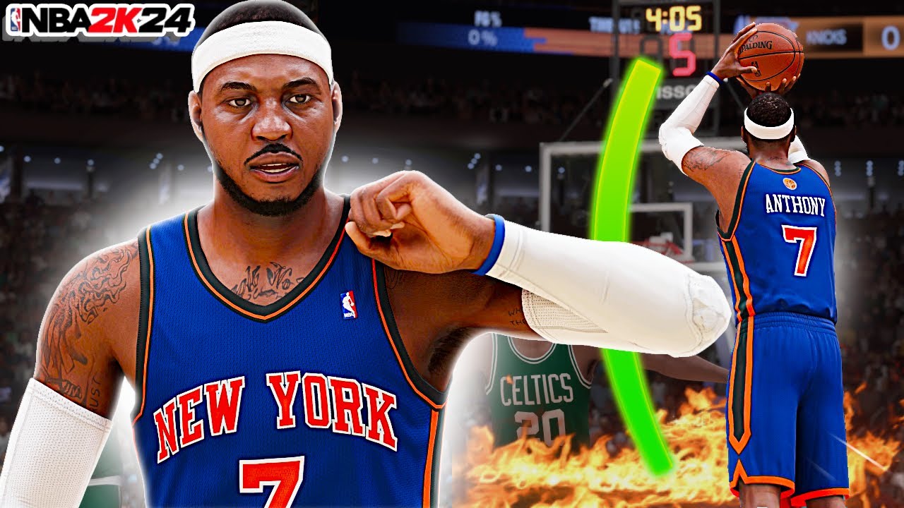 Carmelo Anthony is a CHEAT CODE in NBA 2K24 PlayNow Online