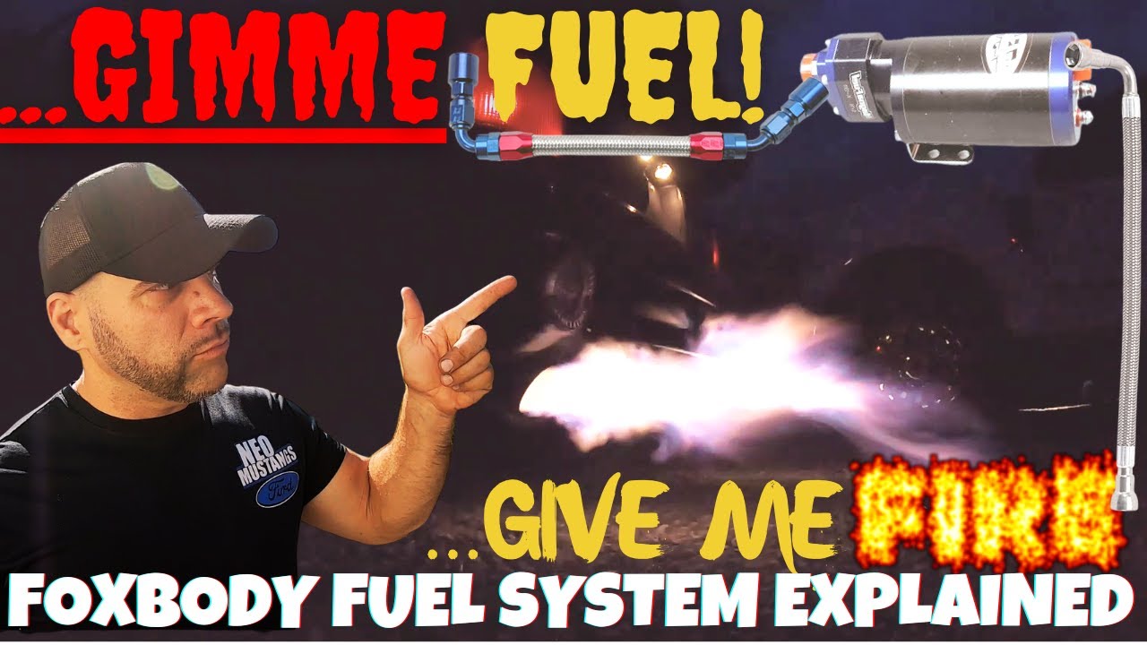 How I Built My Big Horsepower FUEL SYSTEM Foxbody Mustang