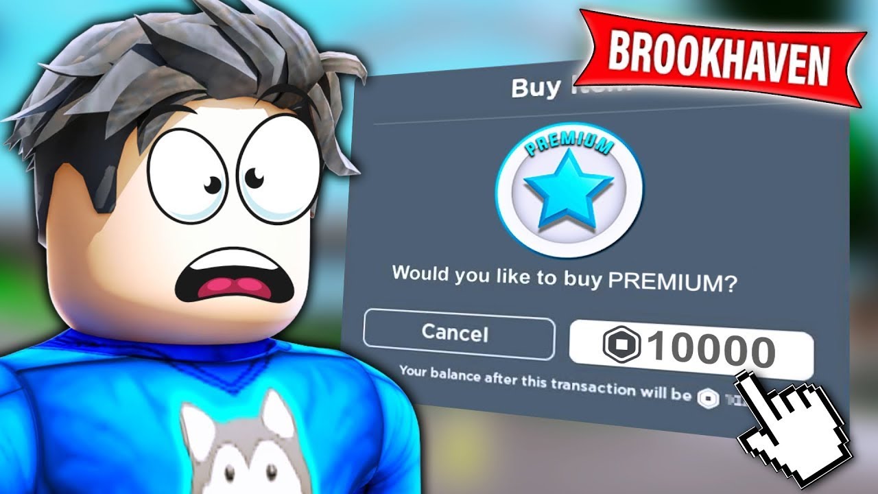 1$ vs 10000$ Cont de Brookhaven in Roblox