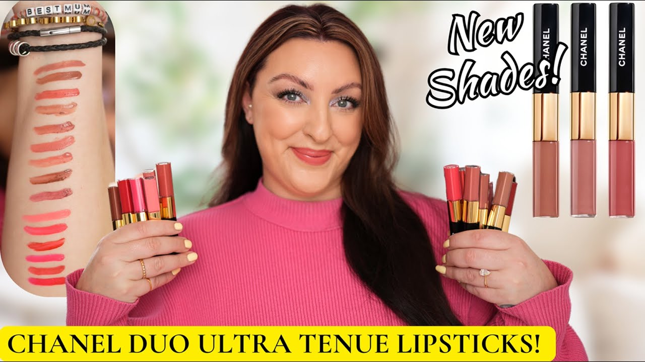 CHANEL LE ROUGE DUO ULTRA TENUE LIPSTICKS | Swatching 15 Shades!