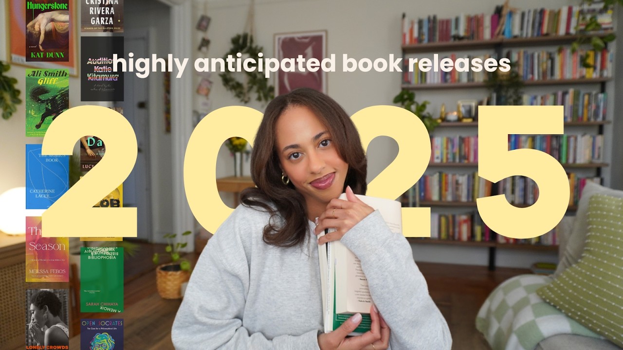 highly anticipated (mostly) literary fiction releases I'm excited for in 2025
