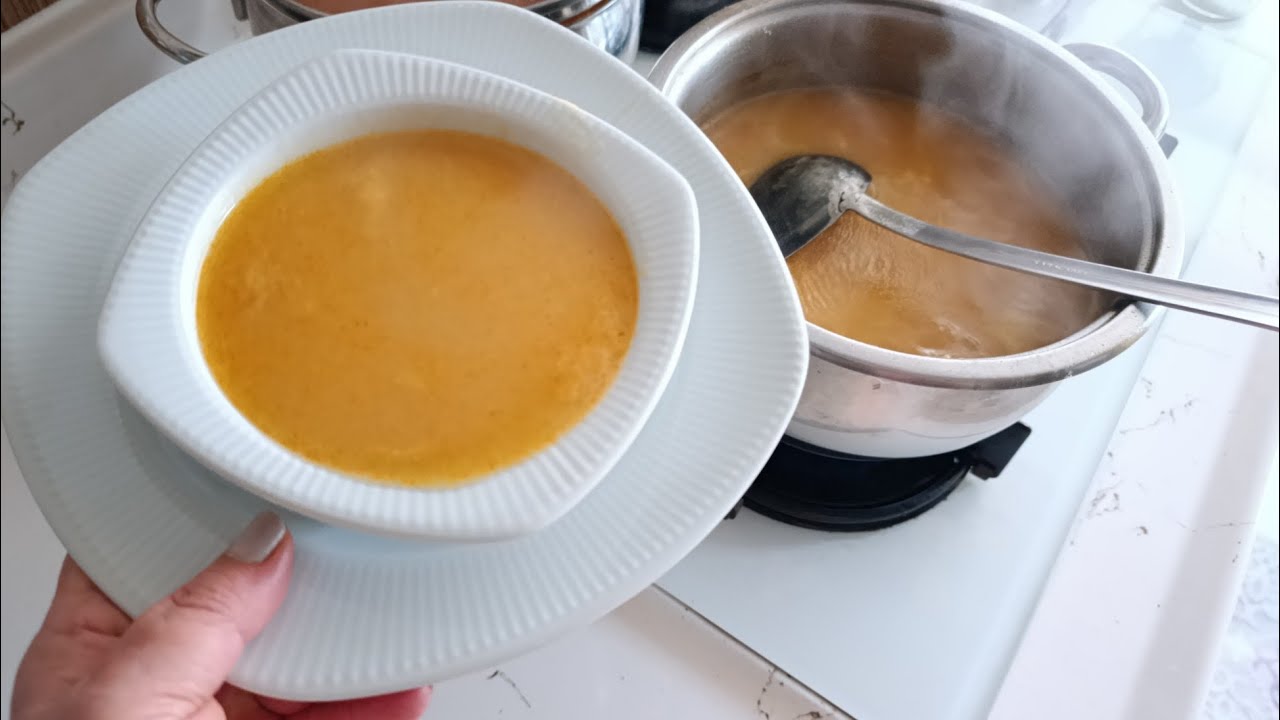 Cennet çorbası çok az malzemeyle çorba tarifi