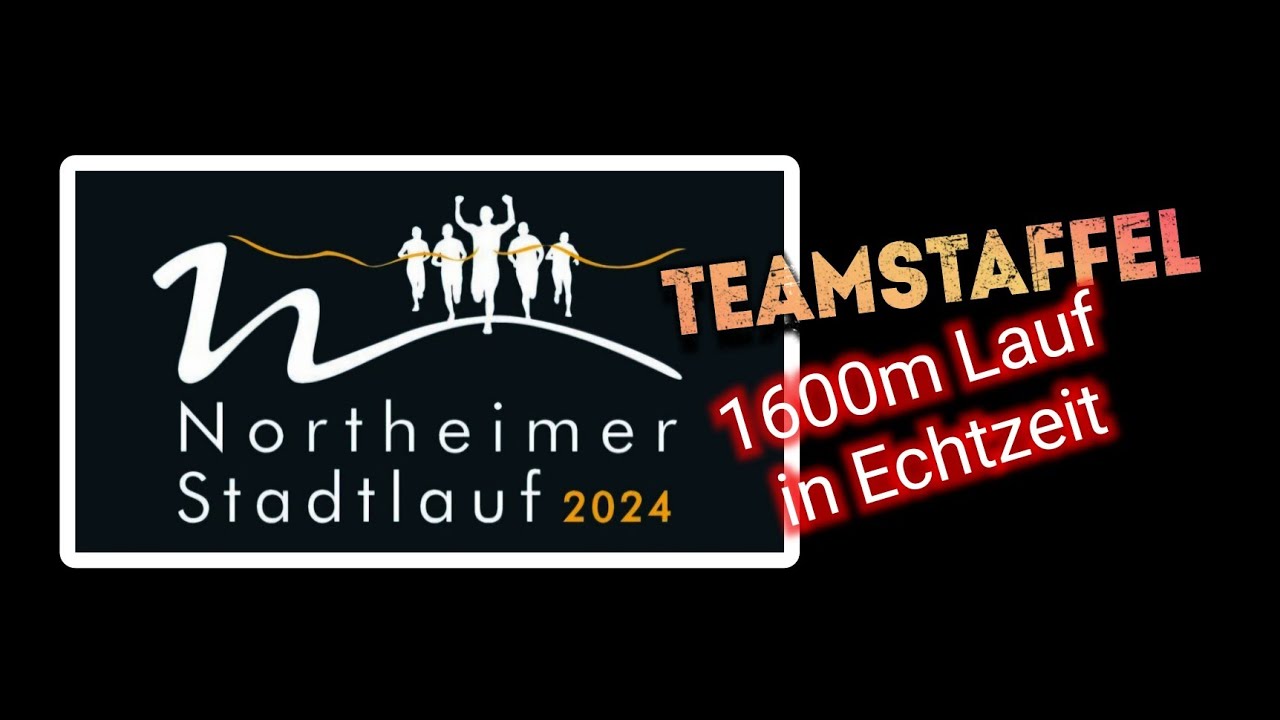 Northeimer Stadtlauf 2024 | Teamstaffel | 1,6 km Strecke in Echtzeit | Virtueller Lauf, Laufband