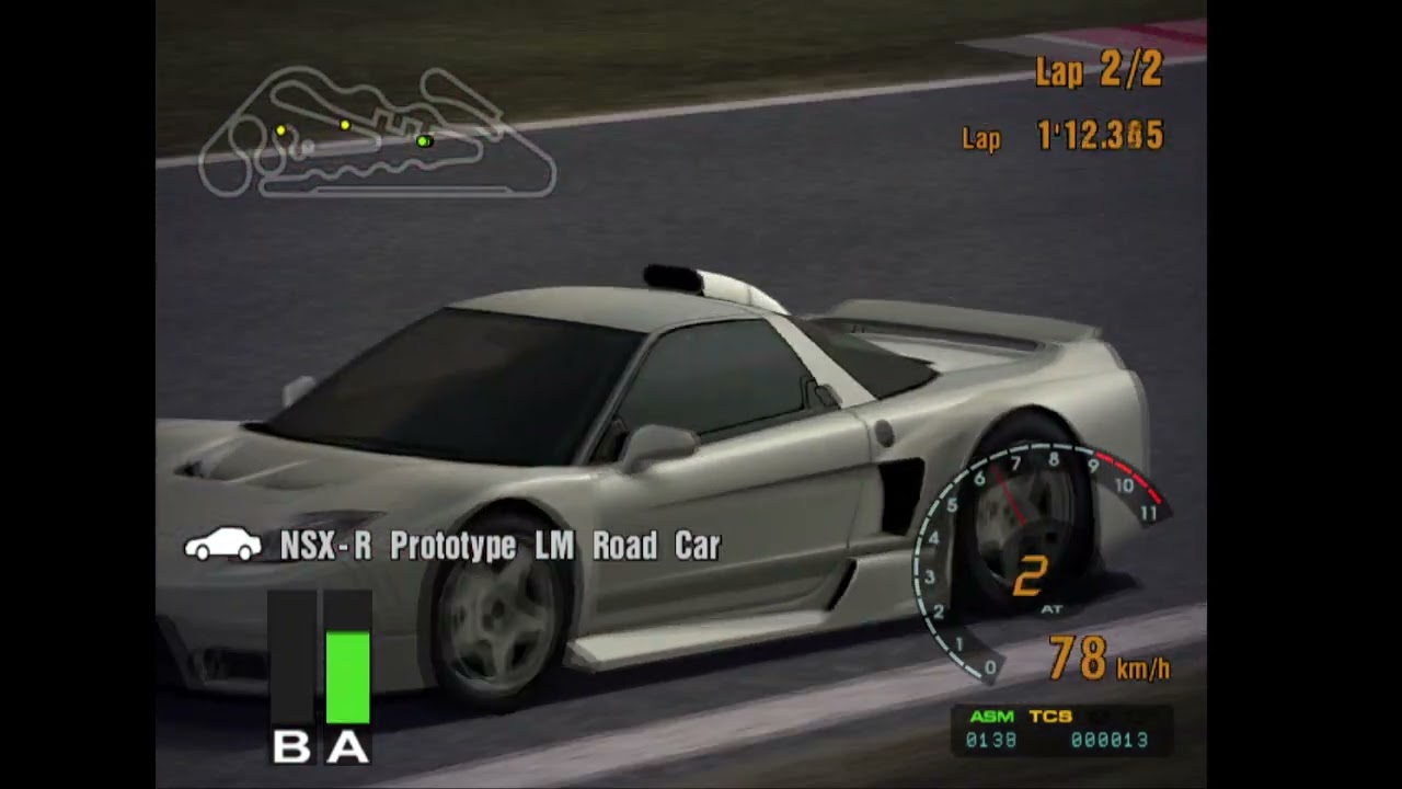 AI Driving on Complex String - Gran Turismo Concept